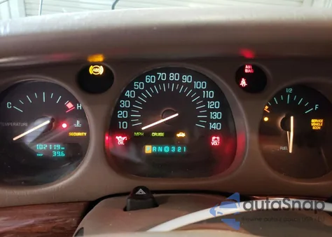 2004 Buick Lesabre Custom z USA, uszkodzony, nr VIN 1G4HP52K544177101